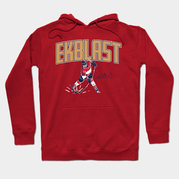 Aaron Ekblad Ekblast Hoodie by stevenmsparks